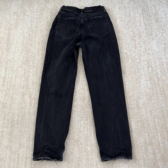 Abercrombie & Fitch The Dad Crossover Criss Cross Jeans 26 / 2 Curve Love - Picture 4 of 10